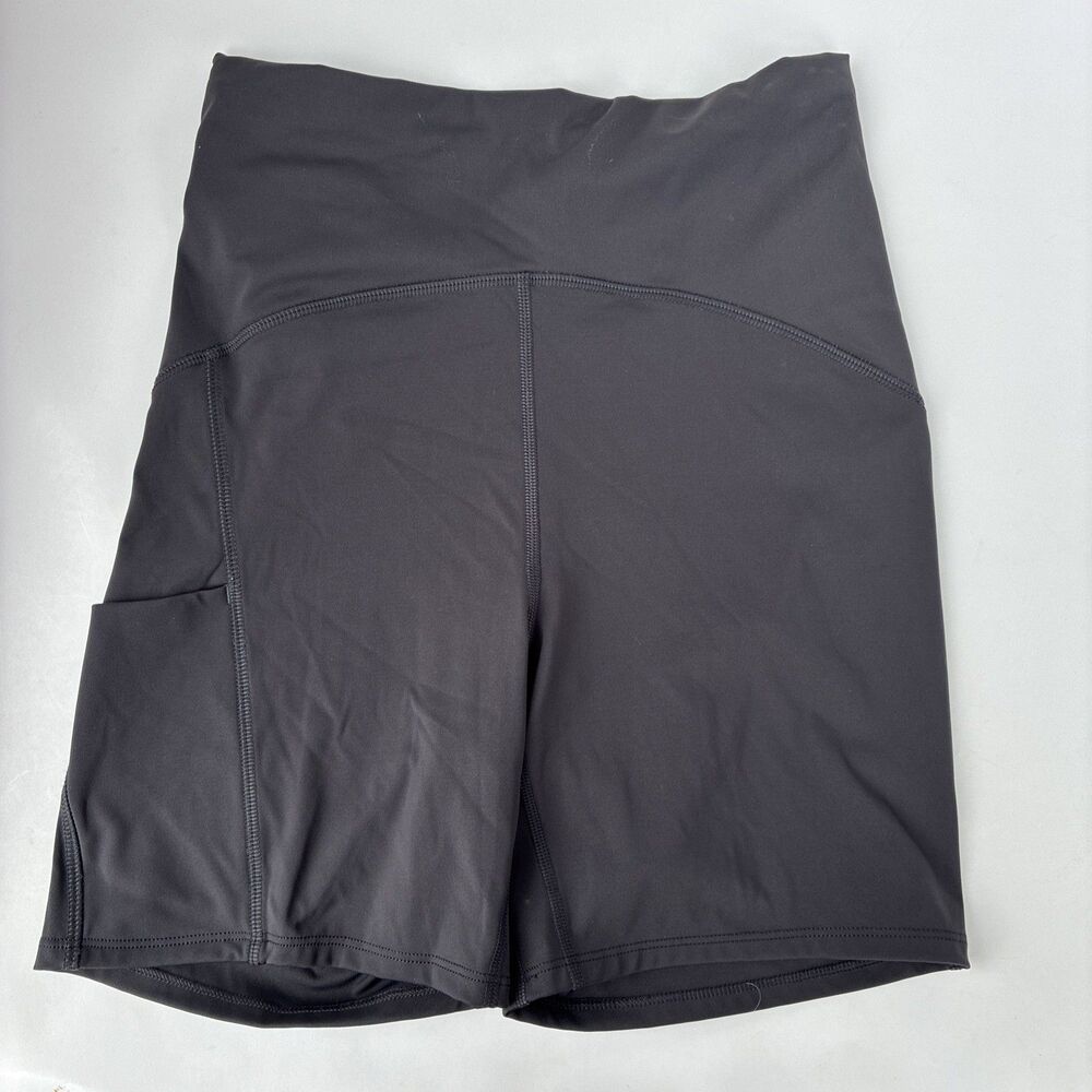 Helly Hansen Womens Medium Fitted Short Leggings Charcoal W/pockets